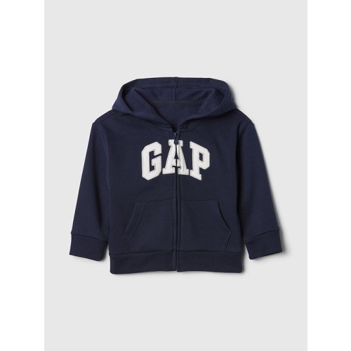 babyGap Relaxed Logo Zip Hoodie