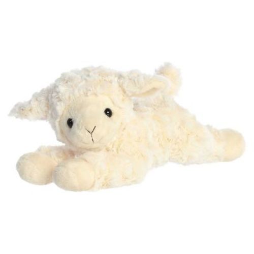 ebba Medium Sweet Cream Lamb Musicals! Melodious Baby Stuffed Animal White 12"
