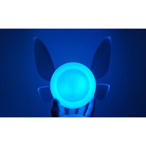 Navi Inspired Fairy Night Light, LED Decoration Ornament, Breath of the Wild Gamer Desk Decor, Hanging Lamp Legend of Zelda