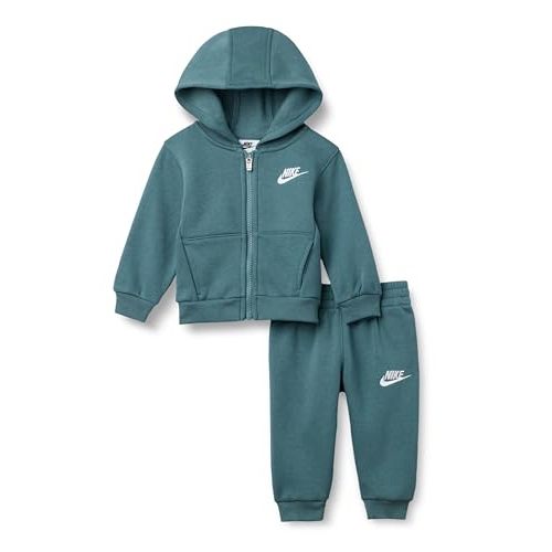 Nike Baby Sportswear Club Fleece Full-Zip Hoodie and Joggers 2-Piece Outfit Set
