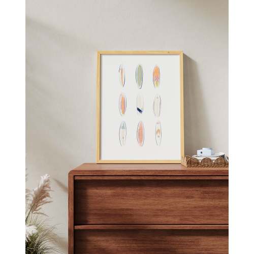 Surf’s Up Framed Wall Art | Nestig