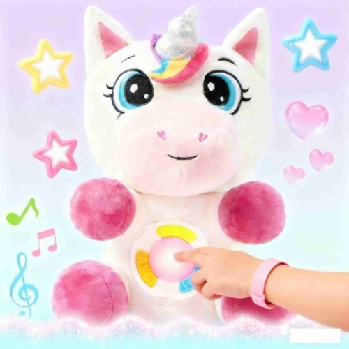 Musical Unicorn Plush Baby Toy Christmas Birthday Gifts 6+ Months Stuffed Animal with Music & Light, Baby Musical Soft Plush Toys for Infant Babies