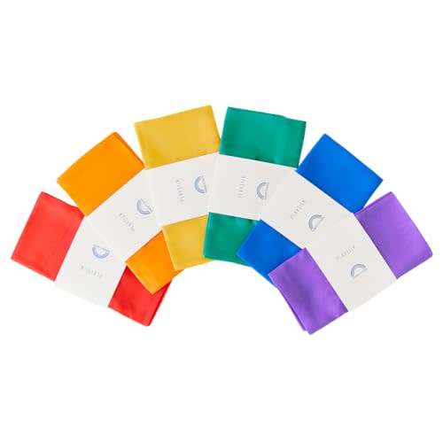 Sarah's Silks Mini Playsilks | Solid Colors | Creative Waldorf Toys for Education and Open-Ended Play (Set of 6 Primary)