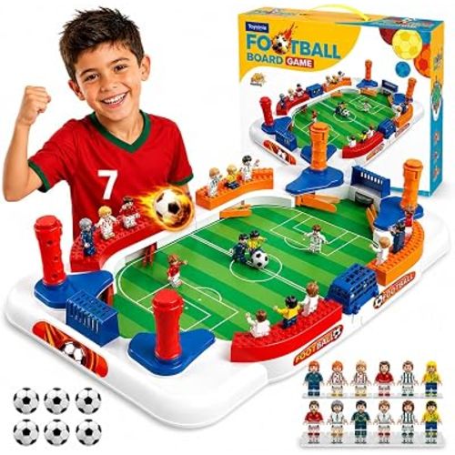 Mini Foosball Soccer Board Game for Kids Indoor Family Fun Toy