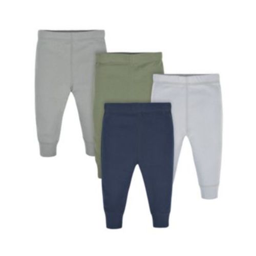 Baby Boys Active Pants, 4 Pack