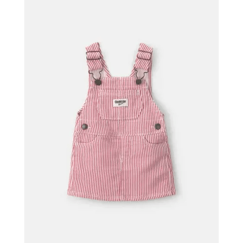 Baby Girl Hickory Stripe Skirtall - Pink - OshKosh B'gosh | Carter's