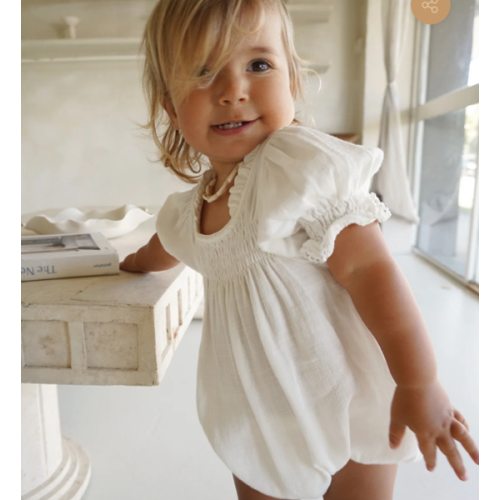 VALENTINA ROMPER - WHITE