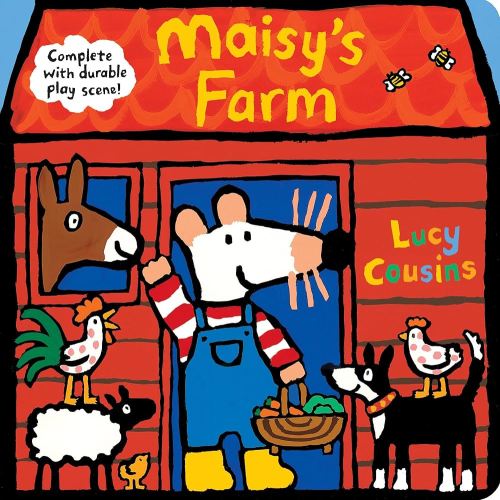 Maisy's Farm: Complete with Durable Play Scene: A Fold-Out and Play Book (Interactive Maisy the Mouse Play Scene with Punch-Out Removable Characters - For Toddlers, Preschoolers, and Kids Ages 3-5)