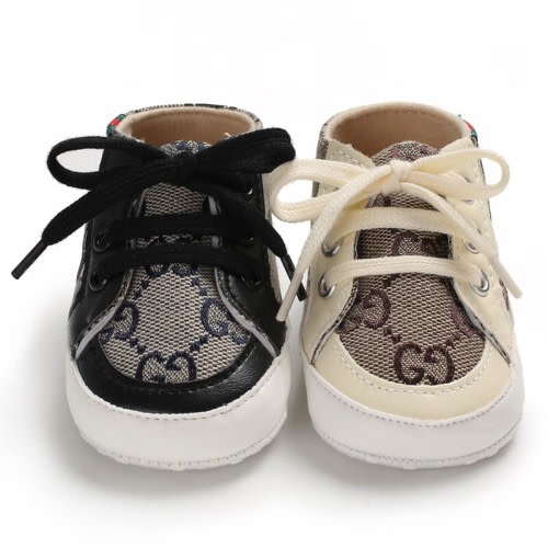 Baby Infant Classic Canvas Baby Shoes Boy Girl Soft Sole Size 1 & 3(0-18 Months)