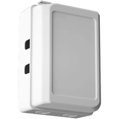 Mom's Choice Gold Awards Winner - EUDEMON 1 Pack Updated Baby Safety Electrical Outlet Cover Box Childproof Plug Cover - More Space for Large Plugs Easy to Install & Use (White)