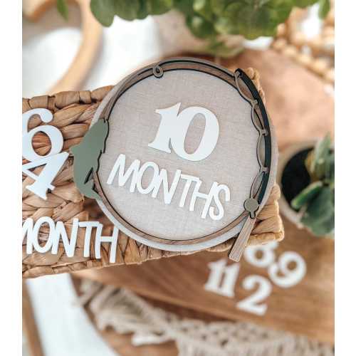 Fish Milestone, Monthly Baby Milestone, New Baby, Baby Shower Gift, New Mom Gift, Little Fisherman, Fishing Buddy