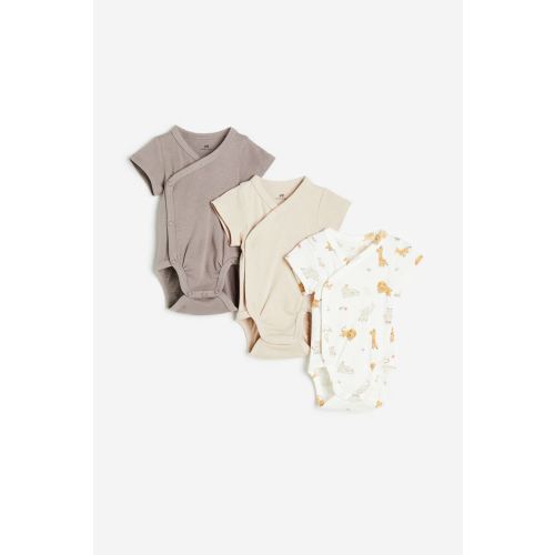 3-pack Wrapover Bodysuits