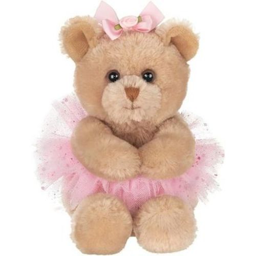 Bearington Bearington Collection Bella Plush Ballerina Teddy Bear Stuffed Animal, 6 Inch, For Ages 3-14