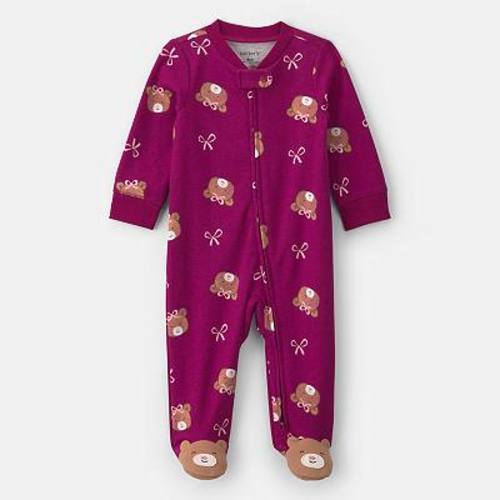3 months - Baby Carter's 100% Cotton 2-Way Zip Sleep & Play Pajamas