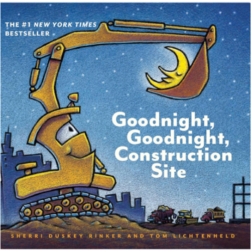 Goodnight, Goodnight Construction Site (Board Book for Toddlers, Children's Board Book)