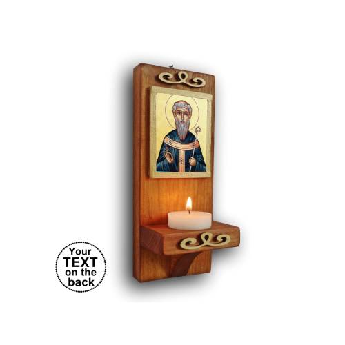St Leo, Saint Leo the Great, saint altar, godchild gift, family altar, catholic gift, Pope Saint Leo