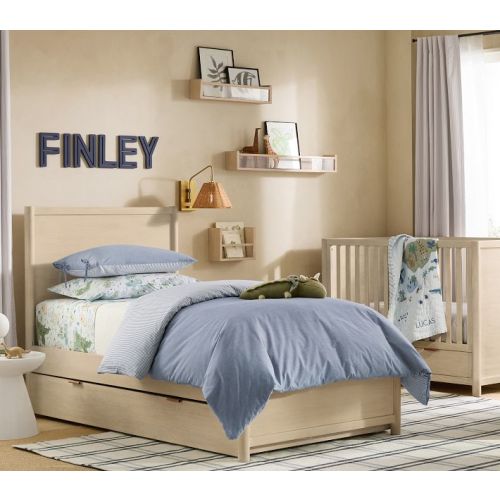 Biscotti Wood And Acrylic Shelving, 2 Feet