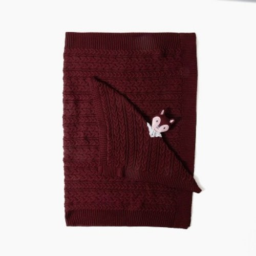 Picolette by Olivia Culpo Blanket + Lovey Gift Set - Pink Fox