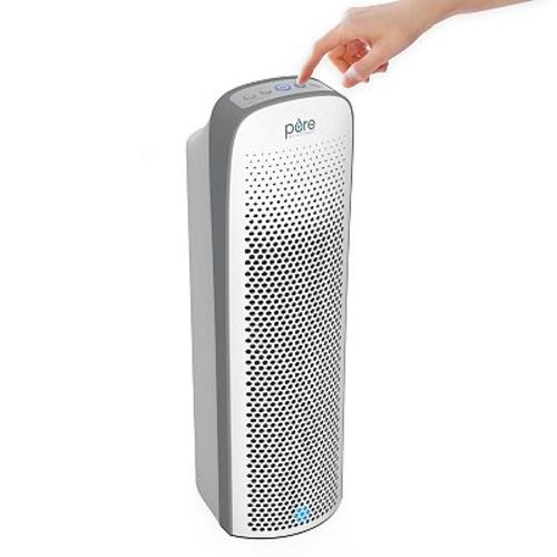 Pure Enrichment ENERGY STAR-Rated True HEPA Elite Air Purifier with Smart Air Quality Monitor