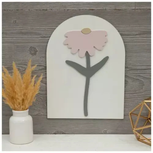 Pastel Flower Arch Wood Wall Decor | Hobby Lobby | 2558831