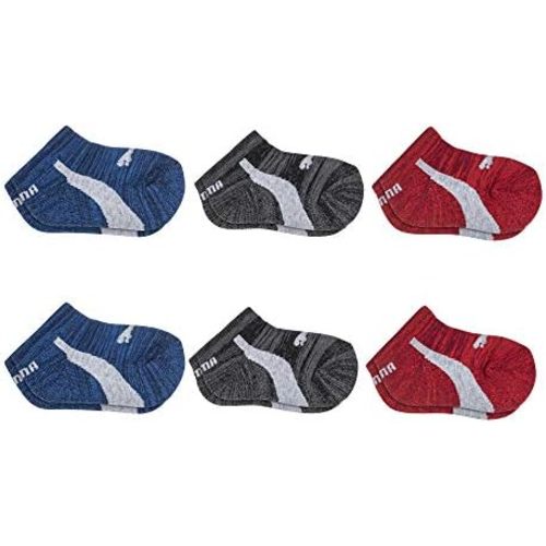 PUMA Baby 6 Pack No Show Socks
