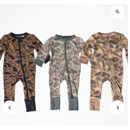Baby Zip Up Bundle - Classic Camo – BURLEBO