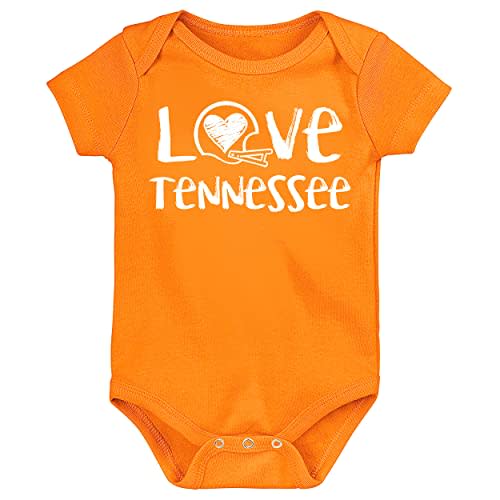 Future Tailgater Loves Football Chalk Art Baby Bodysuit for Tennessee Fans