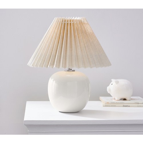 Hand-Thrown Ceramic Table Lamp