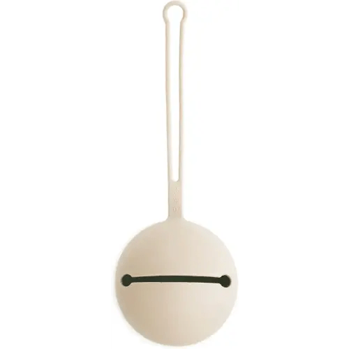 mushie Silicone Pacifier Holder Case (Shifting Sand