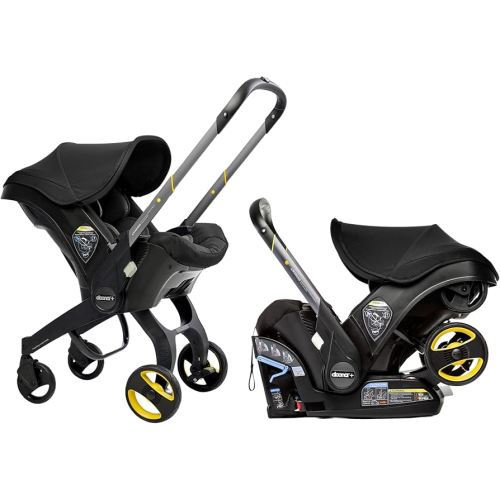Doona Car Seat & Stroller, Nitro Black - All-in-One Travel System