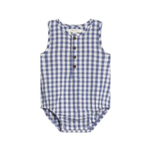 colored organics Wren Seersucker Bubble Romper