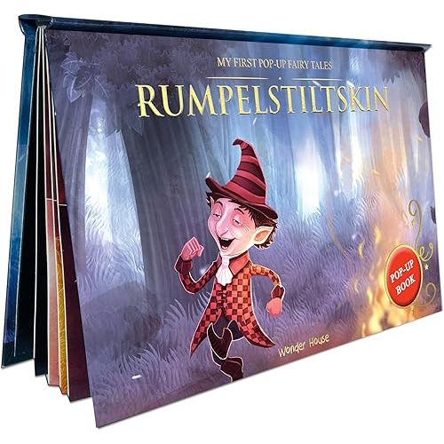 My First PopUp Fairy Tales Rumpelstiltskin Novelty Book – Pop up, September 30, 2024