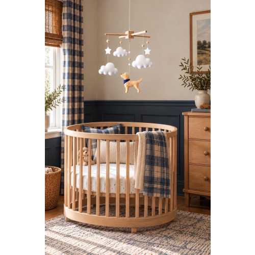Golden Retriever Baby Mobile | Dog Nursery Decor | Golden Retriever Nursery | Dog Crib Mobile | Personalized Baby Gift