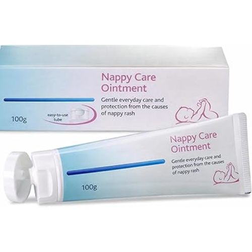 Nappy Rash Ointment 100g – Protects Gently Skin Damaged by Nappy (Diaper) Rash