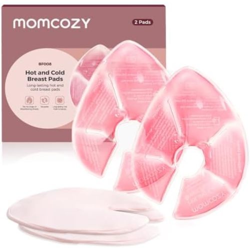 Momcozy Larger Breast Therapy Packs,Breastfeeding Essentials,Postpartum 2PK