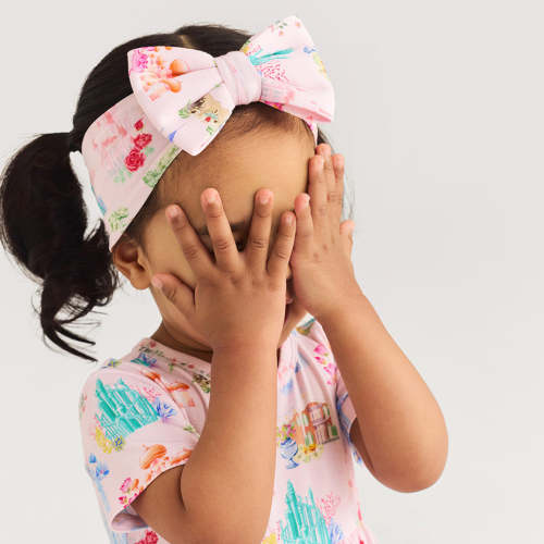 Disney Castles Luxe Bow Headwrap