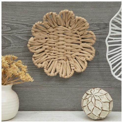 Woven Flower Wall Decor