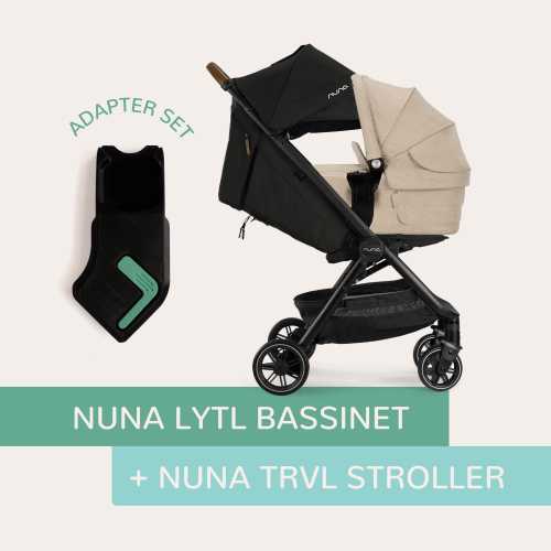 Nuna LYTL Bassinet to Nuna TRVL Stroller ADAPTER