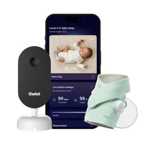 Amazon.com: Owlet Dream Duo 3 Smart Baby Monitor System Includes 3 Months Owlet 360 | FDA-Cleared Monitoring Tracks Pulse Rate, Oxygen And Sleep Insights + Crystal-Clear Video And Notifications All In One App
