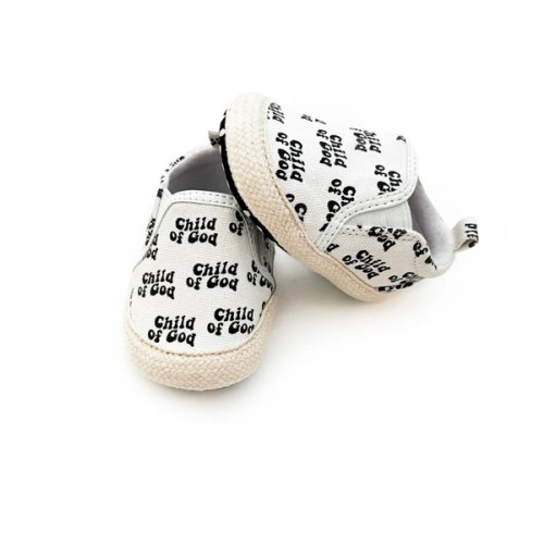 Child of God White Slip On Shoe
