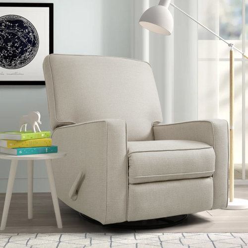 Latitude Run® Saidee Upholstered Manual Swivel Rocker Recliner Chair & Reviews | Wayfair