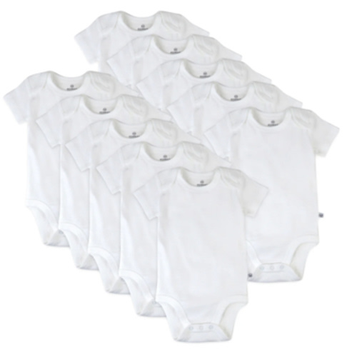 10-Pack Organic Cotton Short Sleeve Bodysuits | Honest Baby Clothing