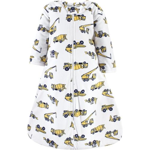 Hudson Baby Unisex Baby Long Sleeve Plush Faux Fur Sleeping Bag, Wearable Blanket