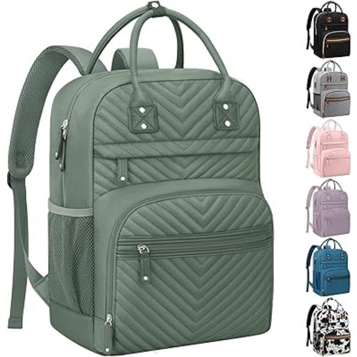 Diaper Bag Backpack Tote with Insulated Pockets for Men Baby Boys Girls Newborn Unisex Tactical Large Capacity, Multifunctional Waterproof Green