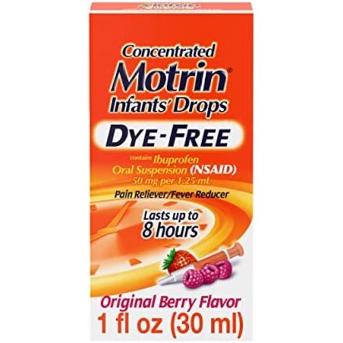 Infants' Motrin Concentrated Liquid Medicine Drops with Ibuprofen, Berry, 1 fl. oz