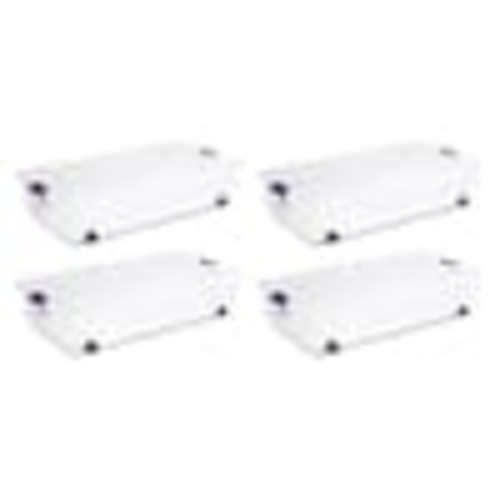 Sterilite 60-Qt. Wheeled Underbed Box 4 Pack 4 x 17611704