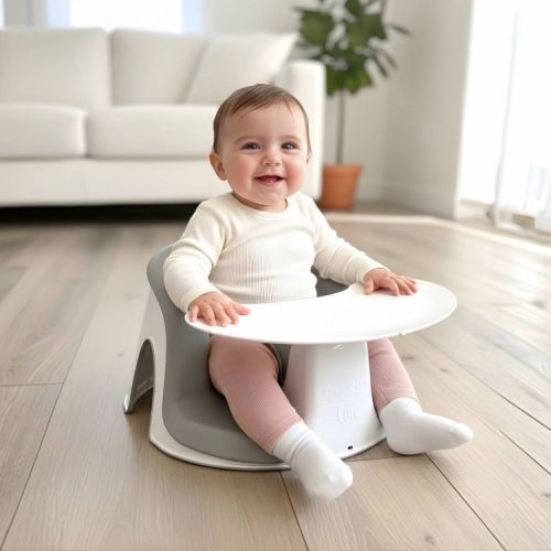 Upseat Core Ergonomic Baby Floor Seat - Gray