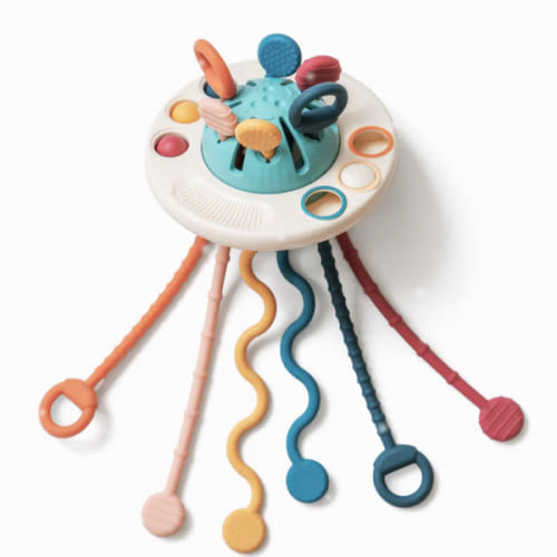 UFO Silicone Pulling Toy