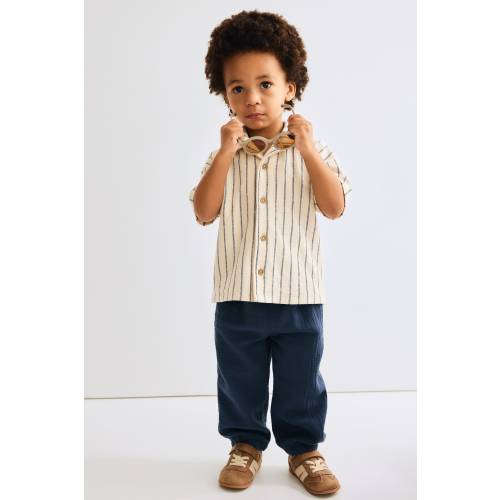 2-PACK COTTON MUSLIN PANTS