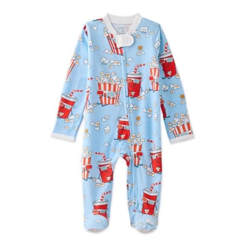 Scout One-Piece Organic Cotton Pajamas, 3-6M